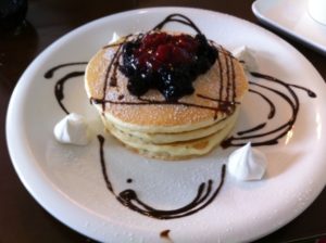 オシャレブランチの美味パンケーキ@読谷村