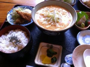 一千万ゆし豆腐ランチ@那覇市新都心