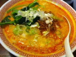 期待を裏切らない坦々麺@那覇市新都心