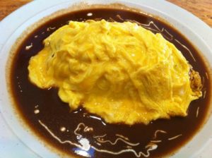 王道のとろふわオムライス!!