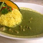 人気の森カフェで旨グリーンカレー@北中城渡口