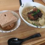 インパクト大新沖縄そばと島豆腐めし